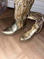 Gouden kinderlaarsjes maat 37, Kinderen en Baby's, Kinderkleding | Schoenen en Sokken, Gebruikt, Meisje, Ophalen of Verzenden