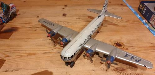Vintage Blikken Pan American Vliegtuig Speelgoed, Antiek en Kunst, Antiek | Speelgoed, Ophalen of Verzenden