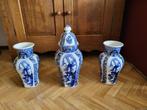 Delfts blauwe vazenset, Antiek en Kunst, Ophalen of Verzenden