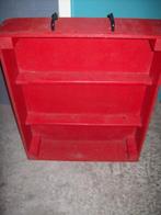 Grote Rol- la rood   voor onder het bed van  hout, Huis en Inrichting, Slaapkamer | Bedden, Gebruikt, Tweepersoons, 190 cm of minder