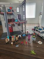 Playmobil Ghostbusters Brandweerkazerne & Ecto-1, Ophalen of Verzenden, Gebruikt, Complete set