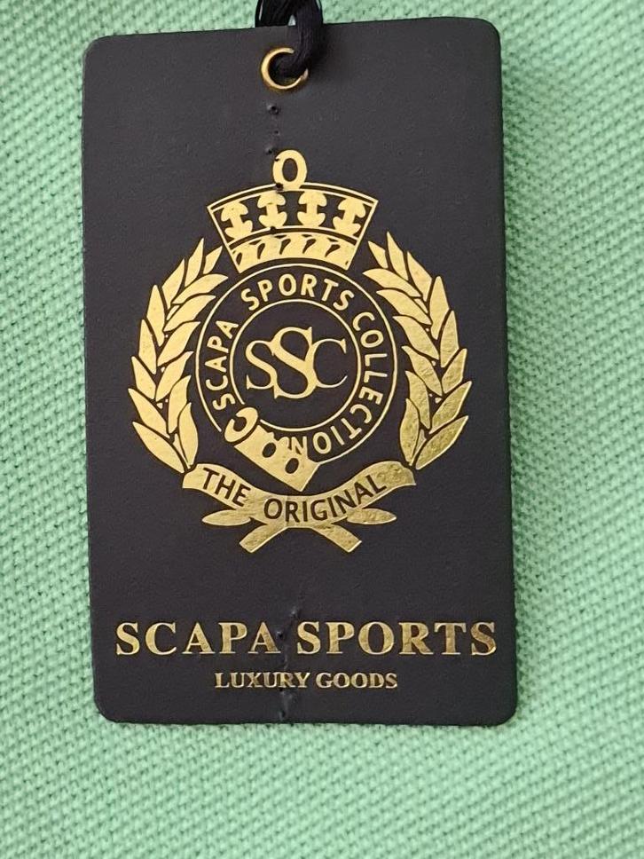 SCAPA Sport Italiaanse trui met groene kleur maat XXL, Kleding | Heren, Truien en Vesten, Nieuw, Overige maten, Groen, Verzenden