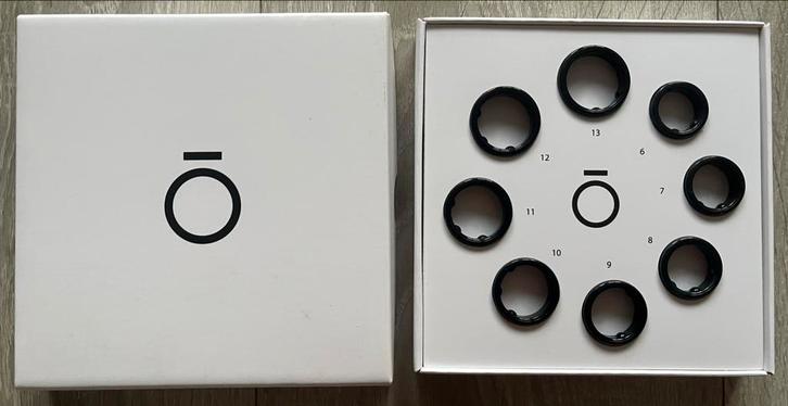 Oura Ring Sizing Kit - Diverse Maten, Sieraden, Tassen en Uiterlijk, Ringen, Nieuw, Dame of Heer, Zwart, Kunststof, Ophalen of Verzenden