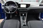 Volkswagen Polo 1.0 TSI Comfortline O.a: PDC, ACC, Carplay,, Auto's, Stof, Gebruikt, Met garantie (alle), Blauw