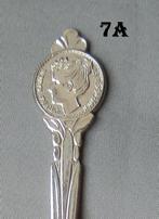 Te31 theelepeltje 7a kwf koningin wilhelmina ( 10 cent ), Ophalen of Verzenden, Gebruikt, Overige materialen