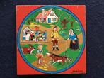 Houten Simplex puzzel van Roodkapje en de wolf. Vintage, Antiek en Kunst, Ophalen of Verzenden