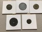 5 elektriciteit  penningen, Postzegels en Munten, Munten | Nederland, Ophalen of Verzenden