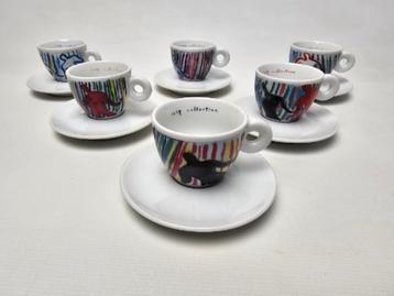 # Illy Art Collection Sandro Chia 1997 espresso kop schotels beschikbaar voor biedingen