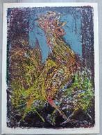 Jan Bezemer (1907-1997) - Compositie met een Haan - 1965, Ophalen of Verzenden