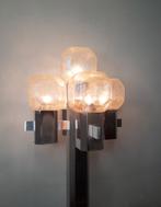 Brutalist vloerlamp van Cosack Leuchten in chroom, 1960s, Gebruikt, Ophalen of Verzenden, Glas, Nvt