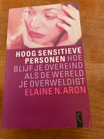 Hoog Sensitieve Personen - Elaine N. Aron, Ophalen of Verzenden, Gelezen, Persoonlijkheidsleer, Elaine N. Aron