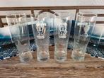 Set van 4 Heineken Champions League Bierglazen, Ophalen, Zo goed als nieuw, Bierglas