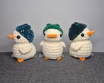 Gehaakte eend/vogel met kikkermuts, decoratie, cadeau, Hobby en Vrije tijd, Breien en Haken, Ophalen of Verzenden, Nieuw, Haken