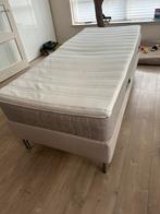 Boxspring Ikea 90x200, Ophalen, 90 cm, Eenpersoons, Beige