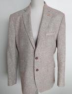 A Fish named Fred colbert slim fit half gevoerd beige/wit, Kleding | Heren, Kostuums en Colberts, Maat 52/54 (L), Beige, Ophalen of Verzenden