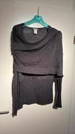 Sara pacini vestje met omslagdoek maat L zwart, Ophalen of Verzenden, Zo goed als nieuw, Zwart