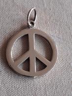 Zilveren (925) Peace Hanger, Verzenden, Zo goed als nieuw, Kruis of Symbool, Zilver