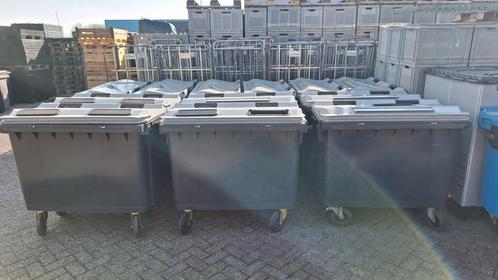 Afval container Papiercontainer Rolcontainer 500 liter, Huis en Inrichting, Woonaccessoires | Prullenbakken, Gebruikt, Kunststof