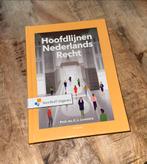 Hoofdlijnen Nederlands Recht - 9789001593193, Zo goed als nieuw, Noordhoff Uitgevers, Alpha, HBO