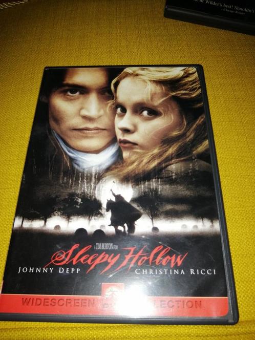 Sleepy hollow. DVD, Johnny Depp, Christopher Lee, Cd's en Dvd's, Dvd's | Horror, Zo goed als nieuw, Spoken en Geesten, Vanaf 16 jaar