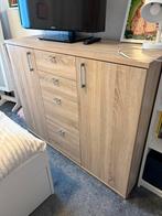 Mooi degelijk dressoir 131x43x103cm, Ophalen, Gebruikt, 25 tot 50 cm, Overige houtsoorten