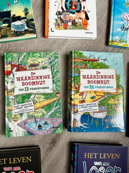 Waanzinnige Boomhut 13 & 26 verdiepingen - Griffiths, Boeken, Kinderboeken | Jeugd | onder 10 jaar, Zo goed als nieuw, Fictie algemeen