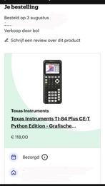 NIEUWE TEXAS PYTHON EDITIE GRAFISCHE REKENMACHINE + ETUI, Ophalen of Verzenden, Nieuw