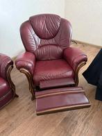 Bankstel compleet - 180 breed, Huis en Inrichting, Fauteuils, Ophalen of Verzenden, Gebruikt, Stof, 125 cm of meer