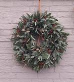 Stoere kerst deurkrans, krans,kerstdecoratie,lichtjes,bellen, Diversen, Kerst, Nieuw, Ophalen of Verzenden, Gemaalweg 12b Rutten