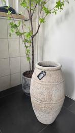 Mooie deoratie vaas. 50 cm hoog, Steen, Overige kleuren, Ophalen of Verzenden, Zo goed als nieuw