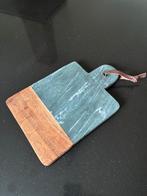 Marmeren Plank met Houten Accent, Ophalen, Zo goed als nieuw