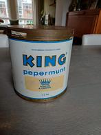 King pepermunt blik, Verzamelen, Ophalen of Verzenden, Gebruikt, Overige