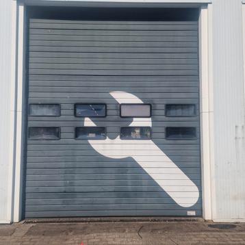 2x Hormann 3750 x 4500 overheaddeur roldeur garagedeur  beschikbaar voor biedingen