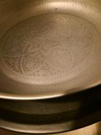 Zilverkleurig blad te koop, Ophalen of Verzenden, Zo goed als nieuw, Rond, Metaal