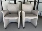 2 Leolux Tamarinde Plus fauteuils, Ophalen of Verzenden, 75 tot 100 cm, 50 tot 75 cm