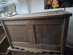 Te koop oude antieke dekenkist, Antiek en Kunst, Antiek | Meubels | Bedden, Ophalen