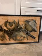 UNIEK Vintage Brutalist Henrik Horst Wall Panel Wall Object, Ophalen of Verzenden