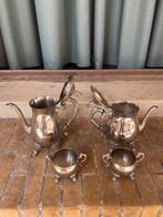 Zilveren Koffie, thee - en Melkkannetjes Set, Ophalen of Verzenden, Zilver