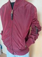 Alpha industries bomber small bordeaux rood, Kleding | Heren, Ophalen of Verzenden, Zo goed als nieuw, Maat 46 (S) of kleiner
