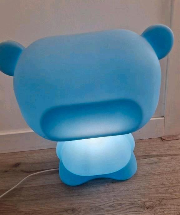 Leuke design kinderlamp, Huis en Inrichting, Lampen | Tafellampen, Gebruikt, Minder dan 50 cm, Kunststof, Ophalen of Verzenden