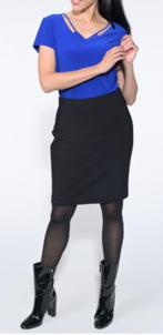 Joseph Ribkoff elegante blauwe stretch rok mt 36/S, Kleding | Dames, Blauw, ., Joseph Ribkoff, Nieuw