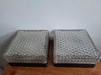 2 vintage/ Retro jaren 70 plafonnières, Ophalen of Verzenden, Zo goed als nieuw