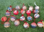 Duitse kerstballen, nostalgisch, apres ski, hert, edelweiss, Ophalen of Verzenden, Zo goed als nieuw