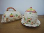 Suikerpot c.q. jampot en kaasstolp Brentleigh Ware England, Ophalen of Verzenden