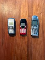 Oude Nokia GSM Collectie - 3 stuks, Geen camera, Ophalen of Verzenden, Klassiek of Candybar, Zonder simlock