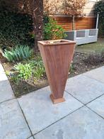 Plantenbak  van iroko hout, Tuin en Terras, Bloembakken en Plantenbakken, Zo goed als nieuw, Ophalen