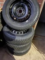 Volkswagen Caddy velgen met winterbanden, Auto-onderdelen, Banden en Velgen, Ophalen, Bestelwagen, 15 inch, Banden en Velgen