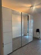 Witte kast te koop, Huis en Inrichting, Kasten | Kledingkasten, Met deur(en), Gebruikt, 200 cm of meer, Ophalen of Verzenden