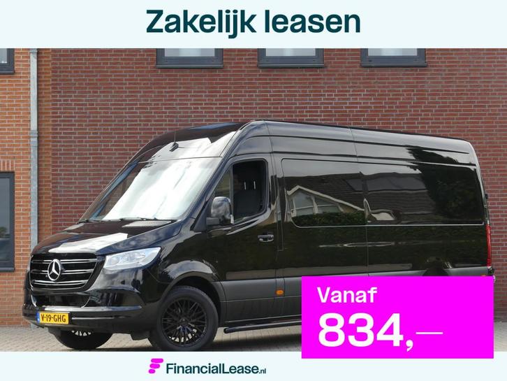 Mercedes-Benz Sprinter 319 CDI V6 L3H2 Dubbel Cabine PDC/Cam, Auto's, Bestelauto's, Bedrijf, Lease, Financial lease, ABS, Achteruitrijcamera