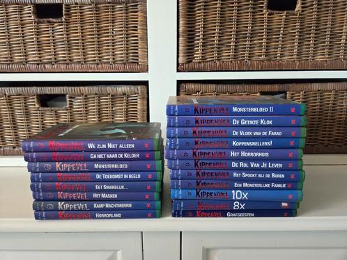 Kippenvel boekjes (19 stuks) zie beschrijving, Boeken, Kinderboeken | Jeugd | 10 tot 12 jaar, Gelezen, Ophalen of Verzenden